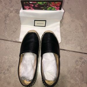 Gucci Pilar Espadrille Flats
